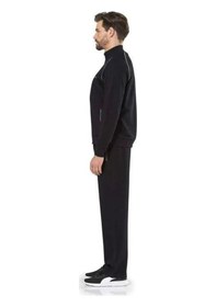 Resim Pierre Cardin 7055 Erkek Uzun Kollu Dik Yaka Eşofman Takımı-siyah Siyah 