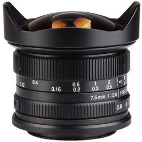 Resim 7artisans 7.5mm F2.8 APS-C Fisheye Fixed Lens (Sony E Mount) 