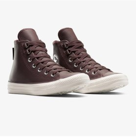 Resim Converse Chuck Taylor All Star Leather Unisex Kahverengi Sneaker A13027c Kahverengi 