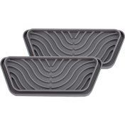 Resim 2pcs Buzdolabı Damla Catcher Tepsi Mini Buzdolabı Damla Tepsisi Buz ve Su Dağıtıcı Tavan Buzdolabı Dökülür Su Pad (Yurt Dışından) 