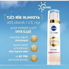 Resim Nıvea Luminous630 Leke Karşıtı Krem Cc Fluid Spf30 Medium 40ml 0 