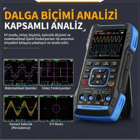 Resim Fnırsı 2c53t El Tipi 3'ü 1 Arada Osiloskop Multimetre Sinyal Jeneratörü 