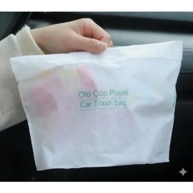 Resim Ett Pratik Su Geçirmez Oto Araba Çöp Poşeti 20 Adet 
