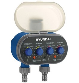 Resim Hyundai G21010 Çift Çıkışlı Elektronik Sulama Zamanlama Saati 