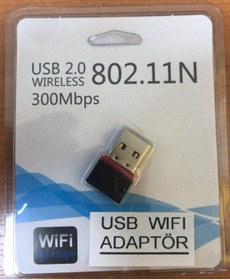 Resim Genel Markalar USB WIFI 300 MBPS TAK ÇALIŞTIR ADAPTÖR 