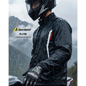 Resim YYK Ones Agaın SJ18 Black Yağmurluk Takım 