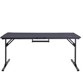 Resim Adore Mobilya Epic-X 180x76x80 CM Siyah Oyuncu ve Bilgisayar Masası 