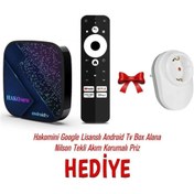 Resim Hakomini 4k Google Lisanslı 2 Gb Ram 16 Gb Hafıza Wi-fi Android 11 Tv Box 