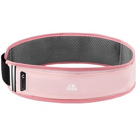 Resim Sones Büyük Oudu Açık Hava Sporları Sarma Bel Çantası Taşınabilir Su Şişesi Çantası Pembe 