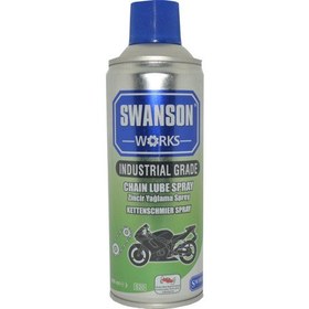 Resim Swanson Works Motosiklet-Bisiklet Zincir Yağlama Spreyi 400 ml 