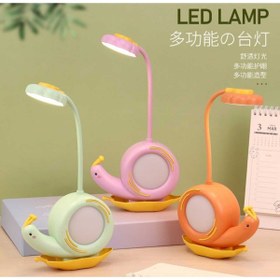 Resim Genel Markalar Renkli Sevimli Salyangoz Modeli Led Işıklı Çocuk Masa & Gece Lambası 