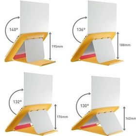 Resim Leitz Sarı Cosy Ergo Laptop Standı 64260019 