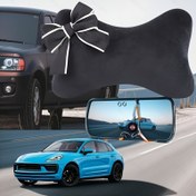 Resim Araba Başlık, Araba Yastık Seti, Boyun Yastığı, Sürücü Koltuğu Bel Desteği Yastığı, Bel Desteği Yastığı, Araba Boyun Yastığı, for Volkswagen, Skoda ve Diğer Araçlar İçin Uygun 