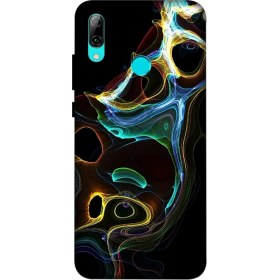 Resim Zipax Deste Huawei P Smart 2019 Kılıf Mermer Baskılı Desenli Silikon Kılıf A++-8071 