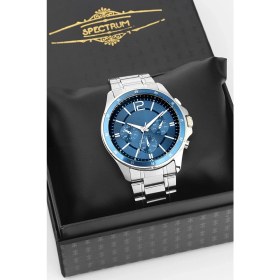 Resim Spectrum Premium Çelik Kordon Renkli Kadran Erkek Kol Saati Özel Kutusunda 