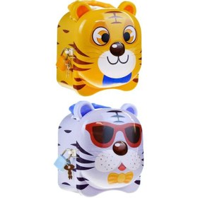 Resim Metal Figürlü Kumbara 