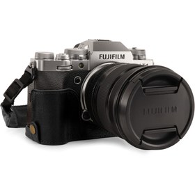 Resim MegaGear Fujifilm X-t4 Hakiki Deri Fotoğraf Makinesi Kılıfı 