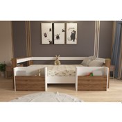 Resim Herseycik Ninnimo Montessori 90X190 Yatak Uyumlu Karyola M1-12 