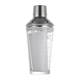 Resim Biradlı BRD-450 Cam Kokteyl Shaker, 450 cl 