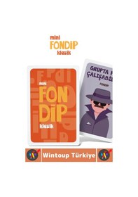 Resim Eğlenceli Yılbaşı Parti Sevgili Grup Arkadaş Ortamı İçki Kart Oyunu Fondip Mini-klasik 55 Kart 
