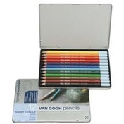 Resim Talens Van Gogh Watercolor Pencil Aquarel Boya Metal Kutu 12 Renk 