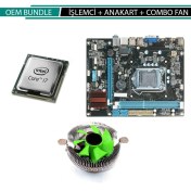 Resim Intel I7 2. Nesil + Anakart H61 1155PIN + Fan 