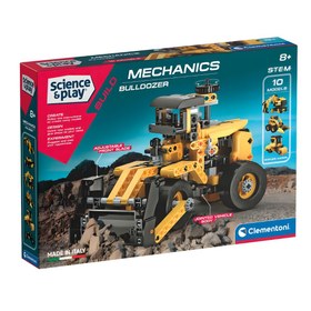 Resim Clementoni Mekanik Laboratuvarı Buldozer - 8+ Yaş 