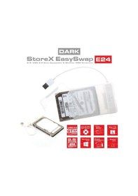 Resim Dark Storex E24 2.5" USB 3.0 Çıkarılabilir Başlıklı Şeffaf SATA 