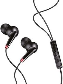 Resim LinkTech Mikrofonlu Stereo Kulaklık (3.5mm Jack) LHF-H330 Siyah-Kırmızı 