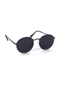 Resim Di Caprio Dc1224black Yuvarlak Oval Polarize Camlı Güneş Gözlüğü 