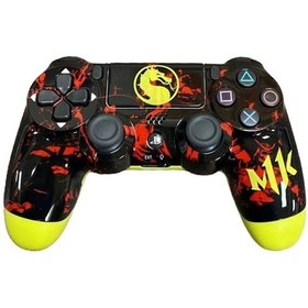 Resim Ps4-pc-android Box-android-ıos Telefon Tablet Uyumlu Mortal Kombat Tema Titreşim Bluetooth Oyun Kolu Mortal Kombat 