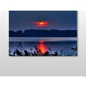 Resim Gün Sonu Kanvas Tablo 