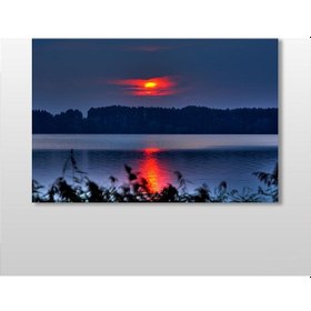 Resim Gün Sonu Kanvas Tablo 