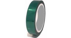 Resim Bant Evi Yeşil Polyester Maskeleme Bandı 20MM x 66METRE Yüksek Isıya Dayanıklı Bant 