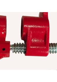 Resim Samdoo 3/4 İnç Ağır Duty Boru Klemensi - Değiştirilebilir Demir, Ergonomik Tutuş, Zırhlı, Ahşap İşleme, Mobilya Fabrikaları İçin Sıkma Aracı 