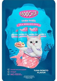 Resim Moochie Ton Balıklı Palamutlu Sıvı Kedi Ödülü 5 x 15 G 