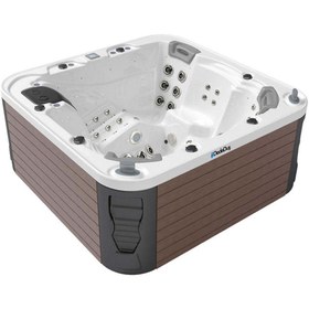 Resim SPA Jakuzi | 230x230cm | 6 Kişilik | Sanacryl - 230x230 / Gri / 6 Kişilik 