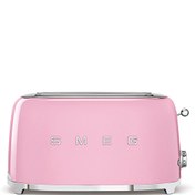 Resim TSF02PKEU 2x4 Pembe Ekmek Kızartma Makinesi Smeg