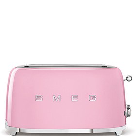 Resim TSF02PKEU 2x4 Pembe Ekmek Kızartma Makinesi Smeg