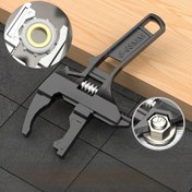 Resim 6-68mm Evrensel Tamir Banyo El Aletleri Büyük Açılı Boru Anahtarı Somun Anahtarı Ayarlanabilir Anahtar Ev Tamir Aracı Anahtarı 