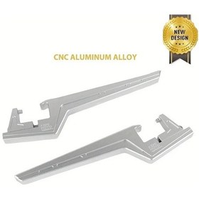 Resim Tongdashop Dayanıklı Alüminyum Alaşım Off-road Motorcycle Ayaklıkları - Ayarlanabilir Ergonomik 