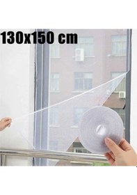 Resim Sineklik Tül, 1 Adet,Pencere Sinekliği Cırtlı Sök Tak Yıka,Pratik Beyaz 
