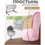 Resim Xlopka Yenidoğanlar İçin Yana Yatak Beşiği İçin 90x50 Çarşaf 243969398 