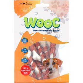 Resim Wooc Beef Starch Bone Kemik Sargı Köpek Ödülü 80 Gr 