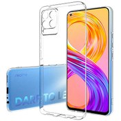 Resim Realme 8 Pro Kamera Korumalı Şeffaf Silikon Renksiz Kılıf Gpack