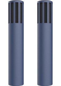 Resim Teslamic Mikrofon İçin 1 Çift Silikon Koruyucu Kılıf Kablosuz Mikrofon Kapağı Gece Mavisi 