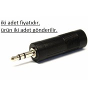 Resim Sterio Çevirici 3.5 Mm Erkek 6.3 Mm Dişi Jak Diğer