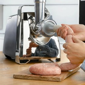 Resim Bosch Et, Balık Veya Sebze Doğrayabilir Çok Fonksiyonlu 2000W Güç ,çelik Dişli Sucuk Sosis Kıyma Makinesi 