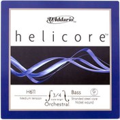 Resim D'Addario H611 3/4M Helicore G Kontrabas Teli (Sol) 