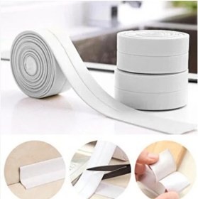 Resim CARNIVAL LAND CARNIVALLAND duş lavabo banyo kenar bandı beyaz 